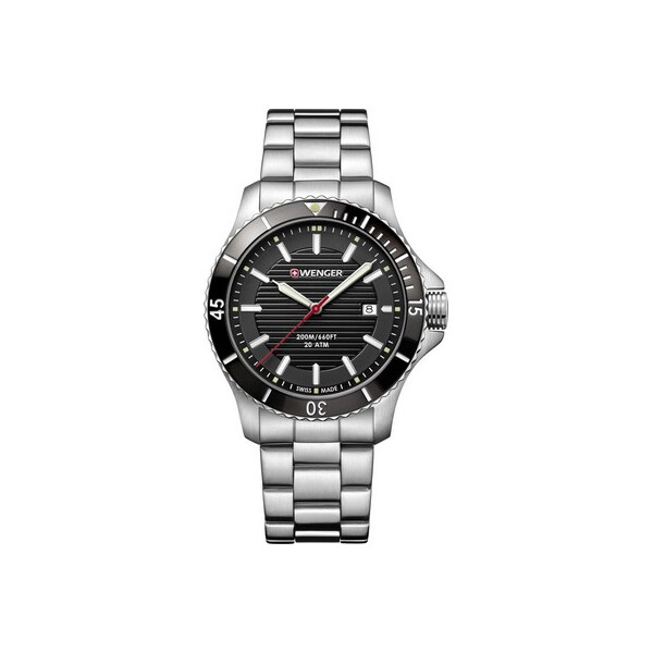 

Часы Wenger 01.0641.118 Seaforce Herren 43mm 20ATM