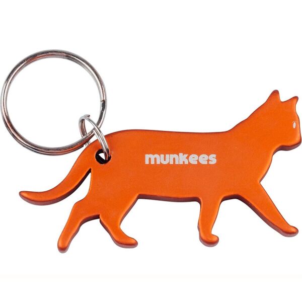 

Munkees 3460 брелок-открывашка Cat orange