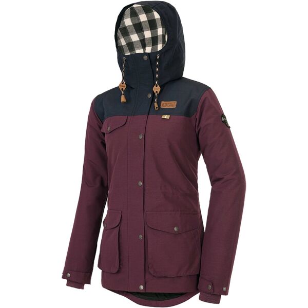 

Picture Organic куртка Kate W 2021 burgundy L