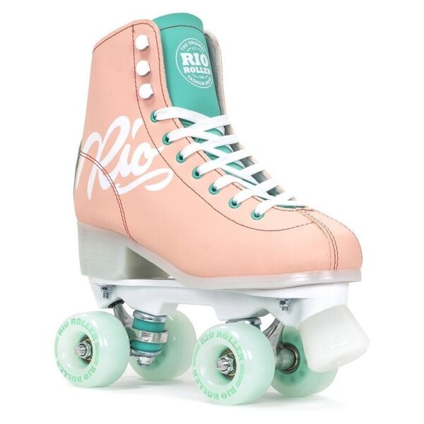 

Ролики Rio Roller Script Peach-green (Персиково-зелёный, 37)