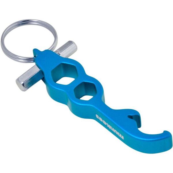 

Munkees 3413 брелок-открывашка Hex Tool blue