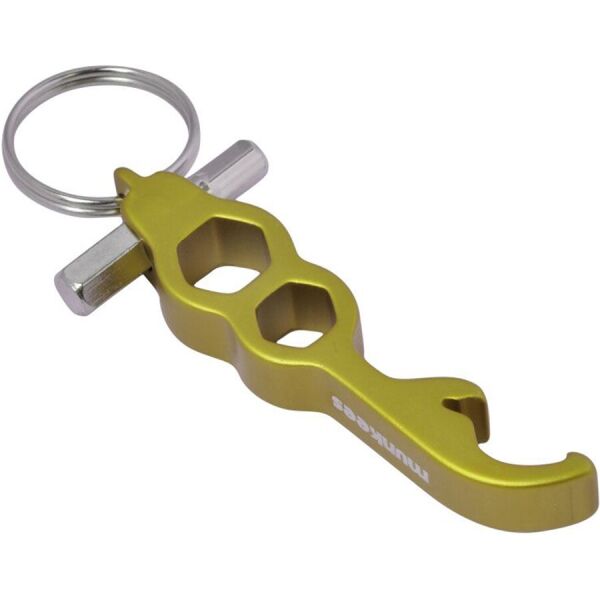 

Munkees 3413 брелок-открывашка Hex Tool green