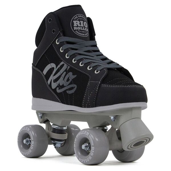 

Ролики Rio Roller Lumina Black Grey (Чёрно-серый, 34)