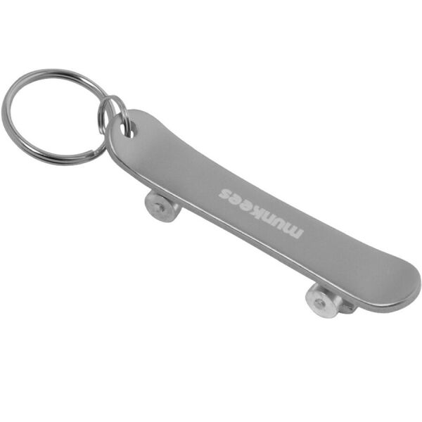 

Munkees 3425 брелок-открывашка Skateboard S grey