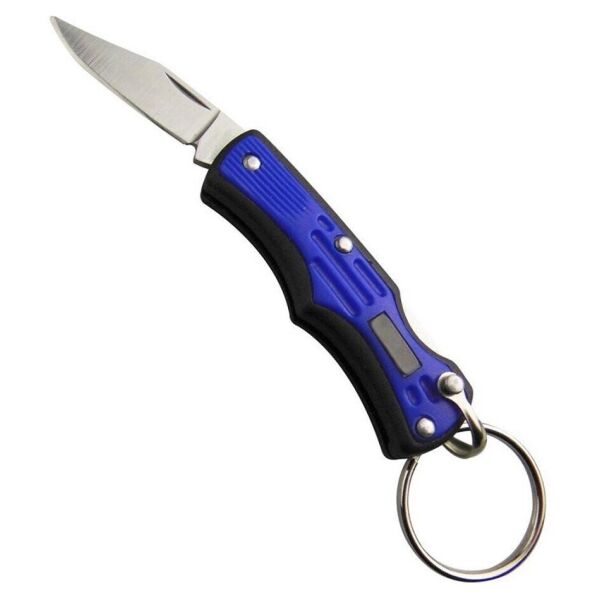 

Брелок-нож Munkees 2524 Folding Knife III blue