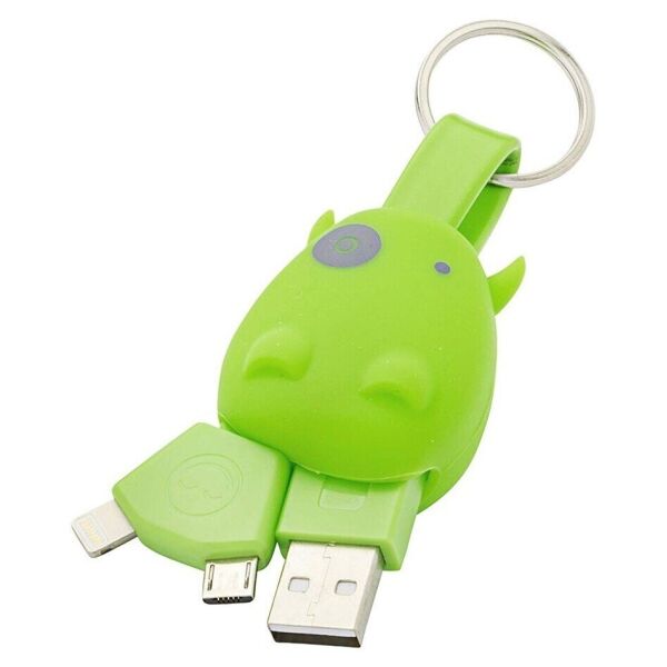 

Брелок-зарядка Munkees 3700 Smart Charger green