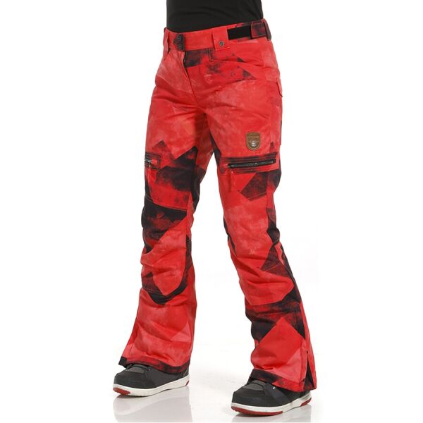 

Rehall брюки Keely W 2021 graphic mountains red pink L