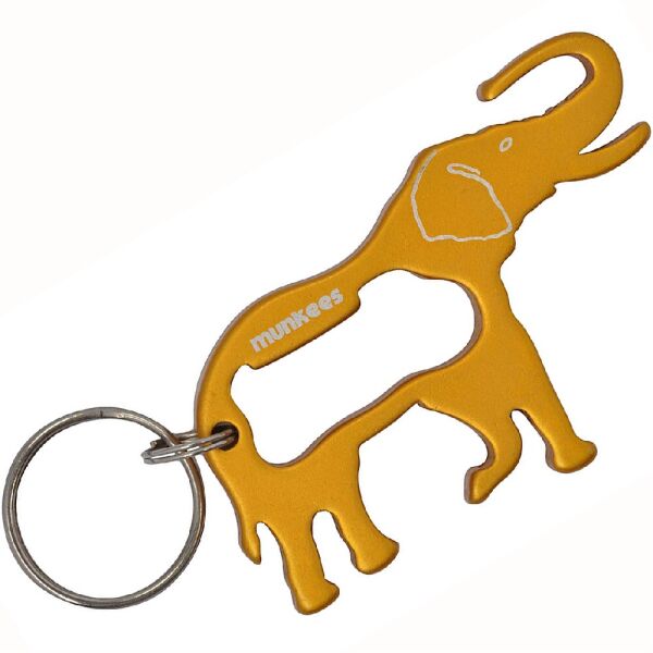 Munkees 3437 брелок-открывашка Elephant orange