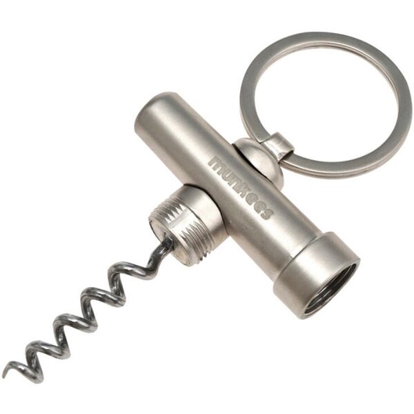 

Munkees 3459 брелок-штопор Corkscrew steel