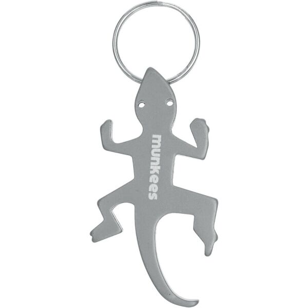

Munkees 3411 брелок-открывашка Lizard grey