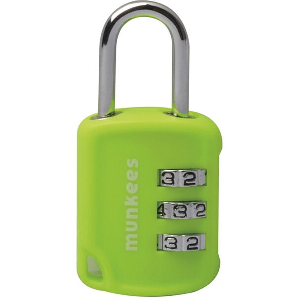 

Munkees 3605 брелок-замок Combi Lock 2 lime
