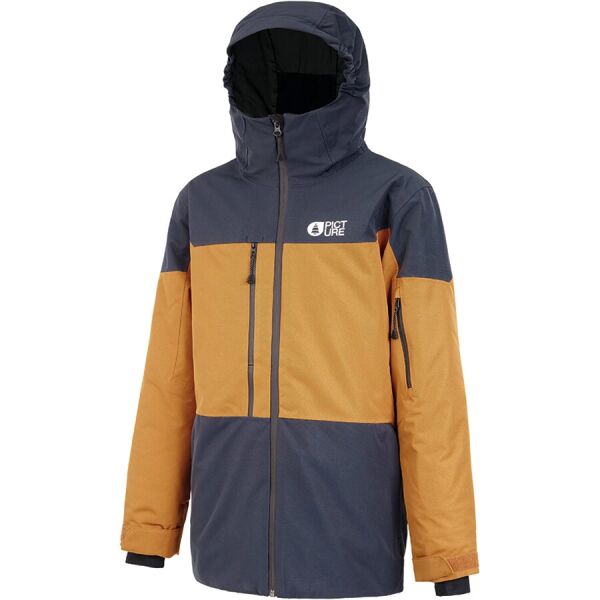 

Picture Organic куртка Proden Jr 2021 dark blue-safran 10