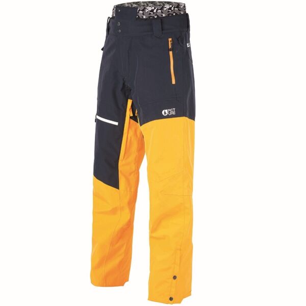 

Picture Organic брюки Alpin 2020 dark blue-yellow L
