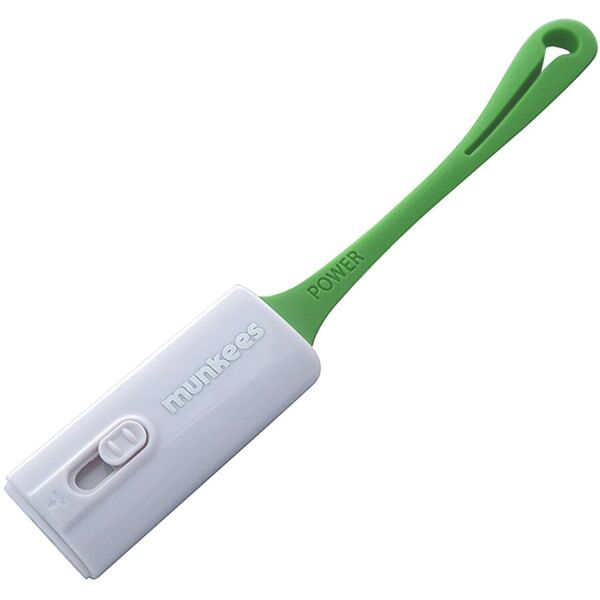 

Munkees 3198 брелок Mini Powerbank 500 mAH IOS white-green