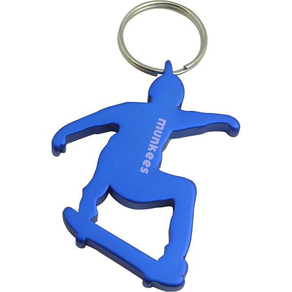 

Munkees 3494 брелок-открывашка Skateboarder blue