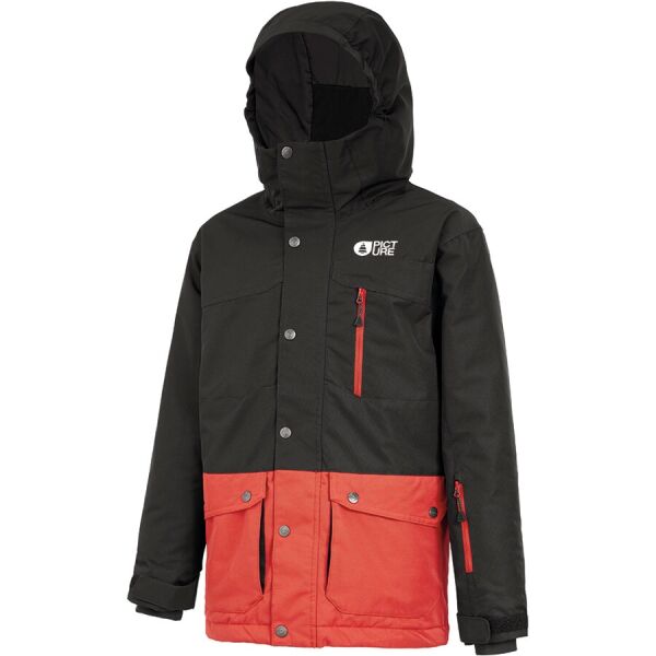 

Picture Organic куртка Marcus Jr 2021 black-red 10
