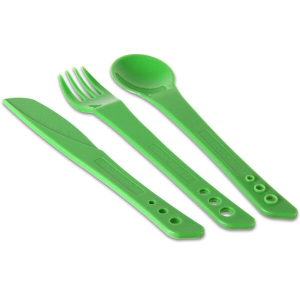 

Lifeventure вилка, ложка, нож Ellipse green