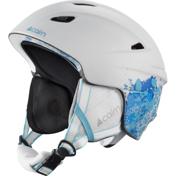 

Cairn шлем Profil white-mat blue shade flower 57-58