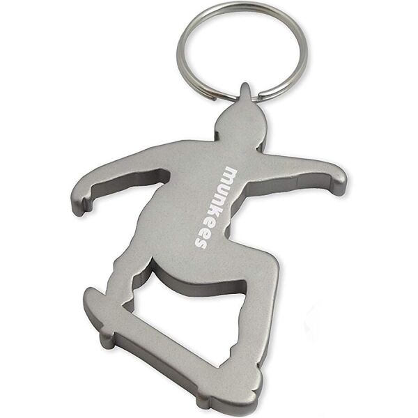 

Munkees 3494 брелок-открывашка Skateboarder grey