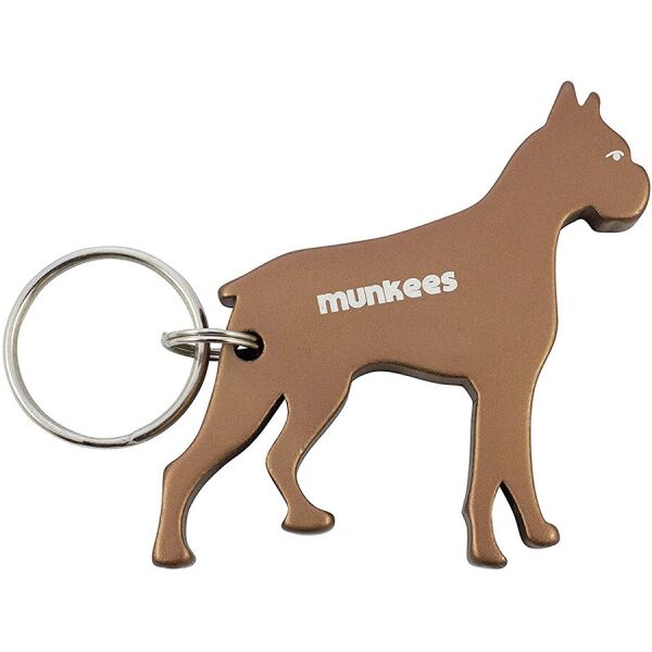 

Munkees 3453 брелок-открывашка Pug brown