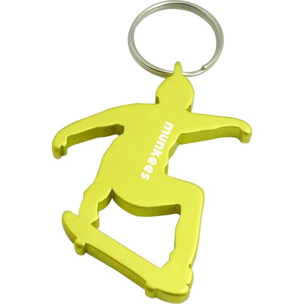 

Munkees 3494 брелок-открывашка Skateboarder yellow