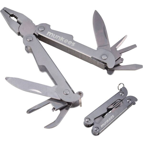 

Munkees 2571 брелок-мультиинструмент SS Multi Tool Professional steel
