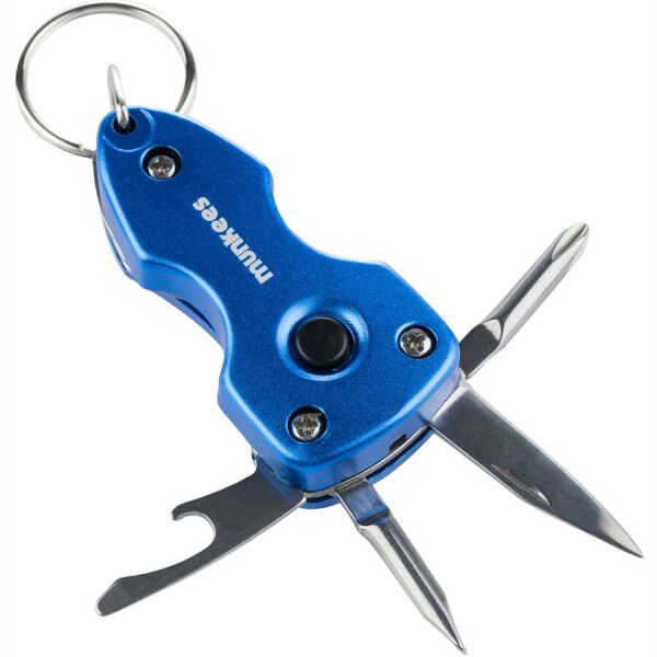 

Munkees 2567 брелок-мультиинструмент Led Light Multi Tool blue