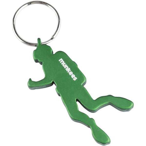 

Munkees 3524 брелок-открывашка Diver green