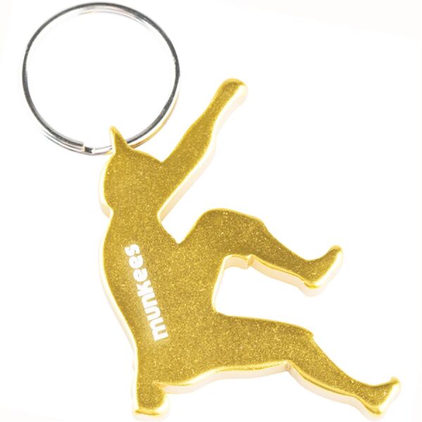 

Munkees 3493 брелок-открывашка Free Climber yellow