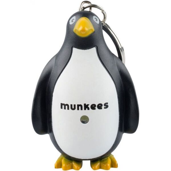 

Munkees 1108 брелок-фонарик Penguin LED black-white