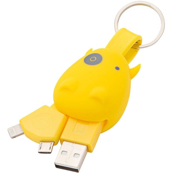 

Munkees 3700 брелок-зарядка Smart Charger yellow