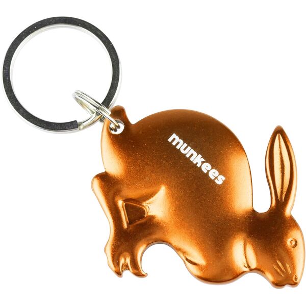 

Munkees 3514 брелок-открывашка 3D Rabbit orange