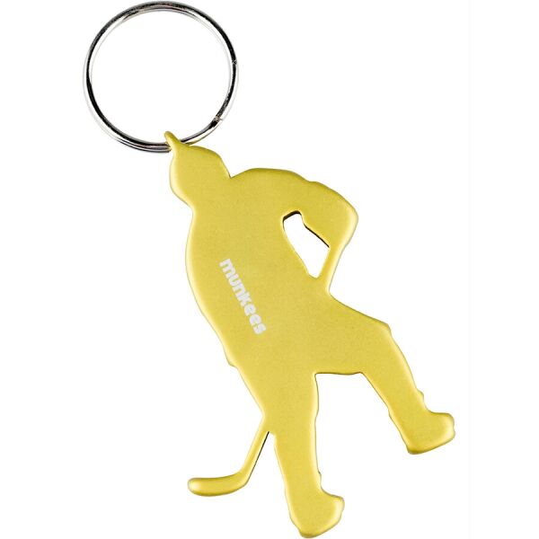 

Munkees 3497 брелок-открывашка Icehockey Player yellow