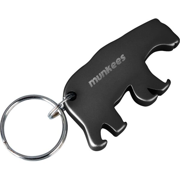 

Munkees 3488 брелок-открывашка Little Bear black