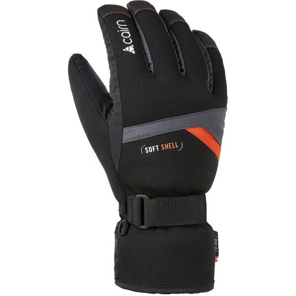 

Cairn перчатки Styl Jr graphite-scarlet 10