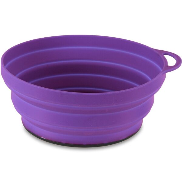 

Lifeventure тарелка Silicone Ellipse Bowl purple