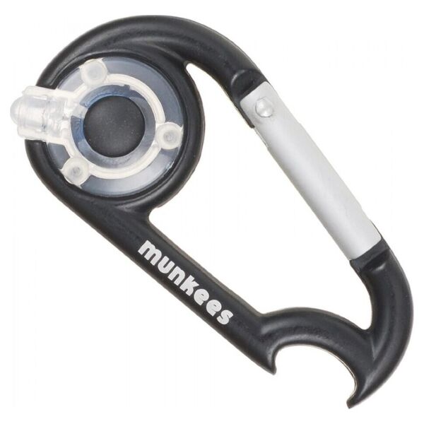 

Брелок-фонарик Munkees 1089 Carabiner LED with Bottle Opener black