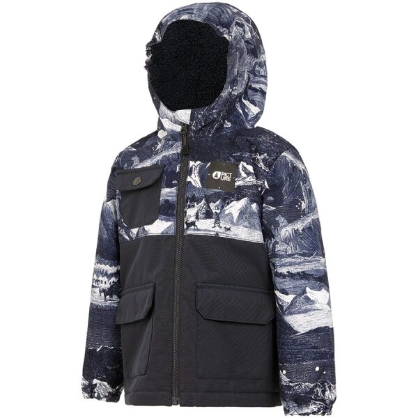 

Picture Organic куртка Snowy Jr 2021 imaginary world 3