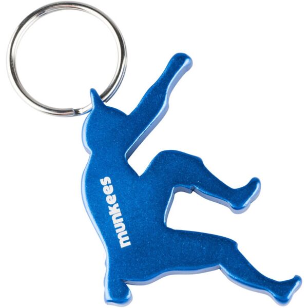 

Munkees 3493 брелок-открывашка Free Climber blue