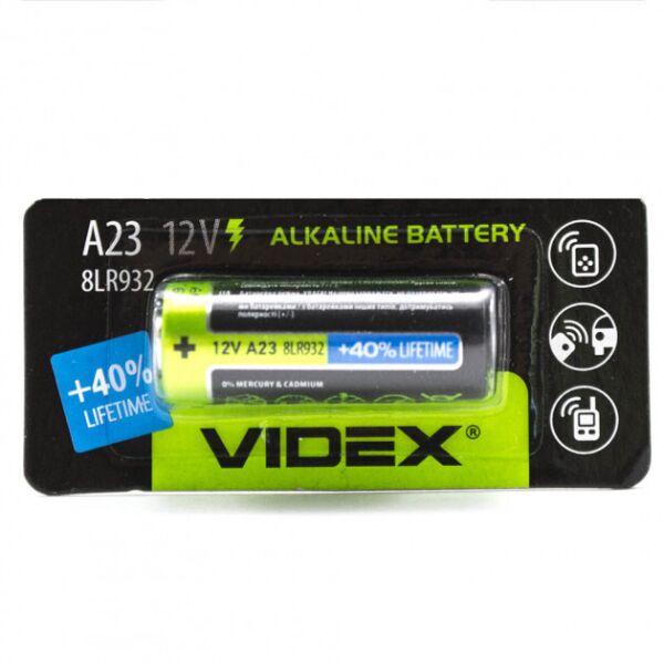 

5 шт Батарейка Videx A23 12V