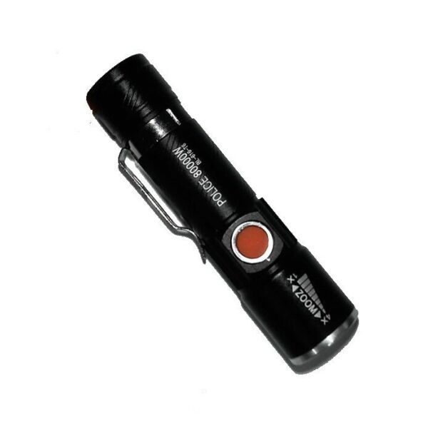 

Тактический фонарик на аккумуляторе USB Police BL-616-T6
