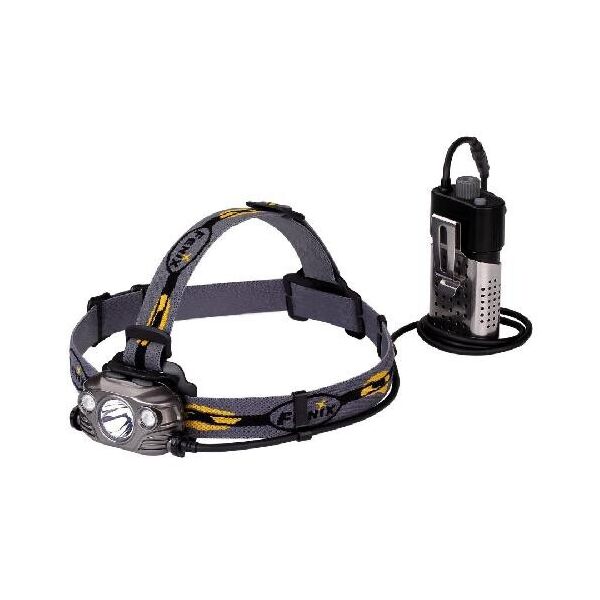 

Ліхтар налобний Fenix HP30R сiрий