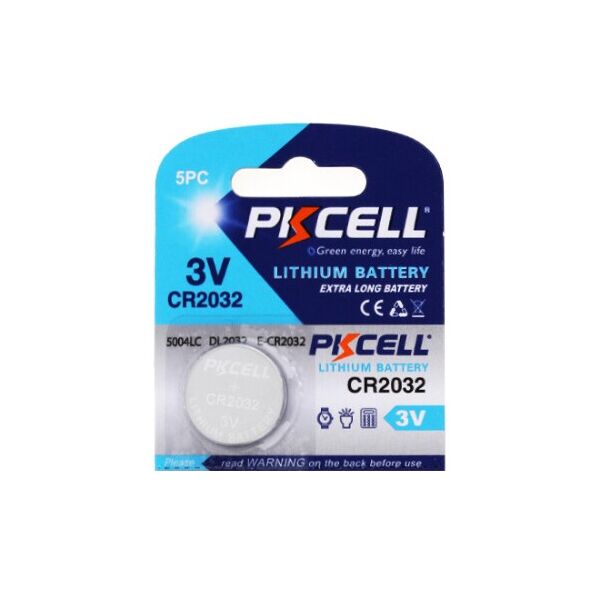 

PKCELL CR2032 Литиевая батарейка качественный элемент питанния 5шт