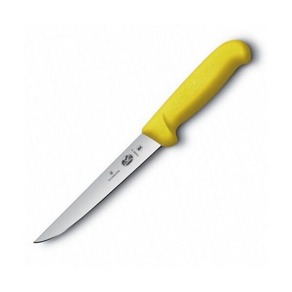 

Ніж кухонний Victorinox Fibrox Boning обваловувальний 15 см жовтий