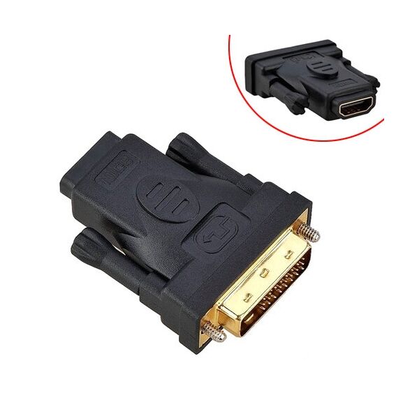 

DVI 24+5 - HDMI адаптер переходник, позолоченный