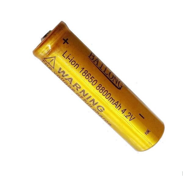 

Аккумулятор Li-Ion Bailong 18650 8800 mAh 4.2V Gold
