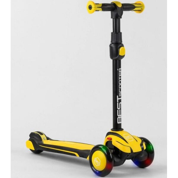 

Самокат трехколесный MAXI Best Scooter MX-80204, желтый