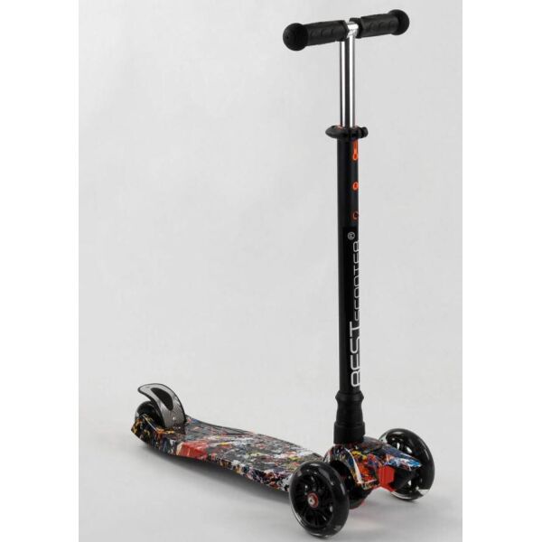 

Самокат трехколесный Best Scooter A 25779 779-1542, разноцветный