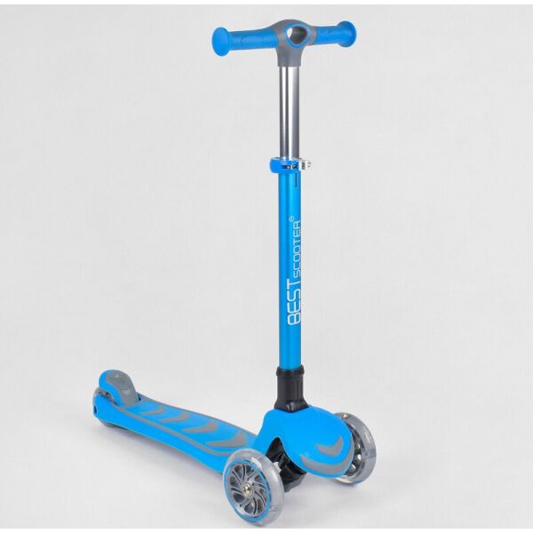 

Самокат трехколесный Best Scooter 38603, голубой