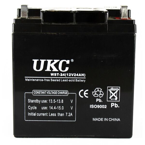 

Аккумулятор UKC WST-24 12V 24Ah